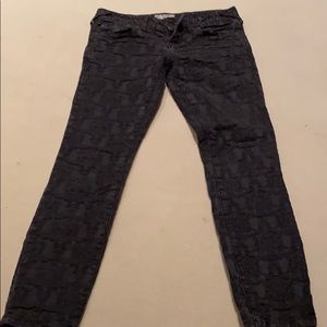 textured skinny jeans Free people